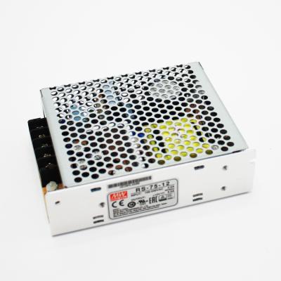 China meanwell RS-75-12 75W 12v RS-75-12 5G Withstand Vibration Test Switch Power Supply for sale