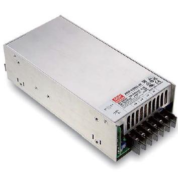 China Built-in active PFC function meanwell HRP-600N3-24 600W ultra-high peak power supply for sale