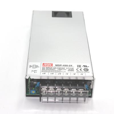 China Integrated PFC Function Meanwell MSP-450-24 24v 450w Active Power Supply With High Efficiency for sale