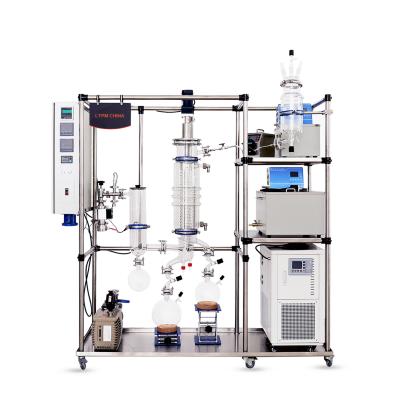 China Automatic Molecular Distillation Apparatus For High Purity Hemp Essential Oil for sale