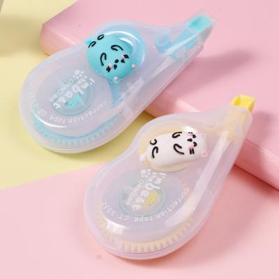 China Original eco-friendly cute cat design chenqi 12m*5mm correction tape for student promotional stationery for sale