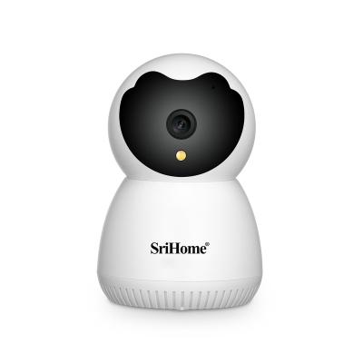 China Srihome SH036 3MP WiFi IP Camera WiFi Indoor PTZ Color Night Vision Smart Home Security Camera CCTV Camera Video Surveillance for sale