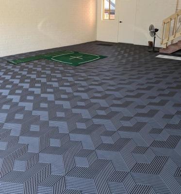 China Non Slip Garage Floor Insulation Tiles UV Proof Race Deck Tiles for sale