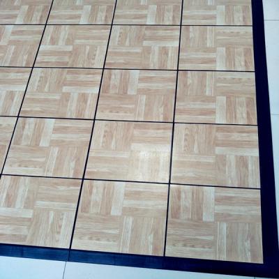 China 300x300mm Tile Dance Floor Polypropylene Outdoor Dance Floor Tiles for sale