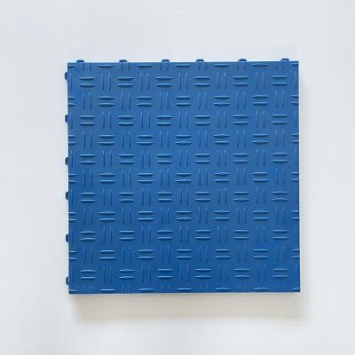 China OEM Diamond Tread Garage Tiles 400*400 True Lock Diamond Tiles for sale