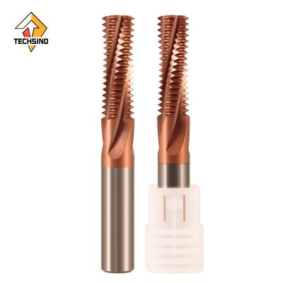 China Burning & MDBT Carbide HRC 65 Full Tooth Milling Thread MillsPopular Router Solid Bit Cutter Milling Safety Tool Cutter CNC End Mill for sale