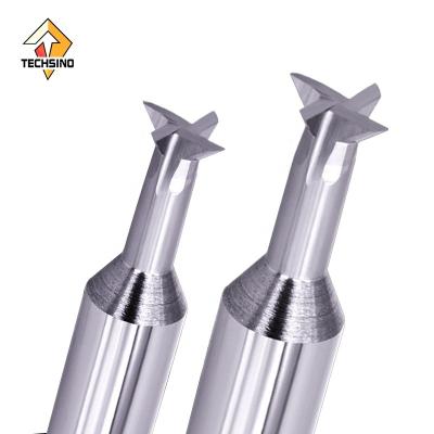 China BFL Milling Machine Carbide 4 Blades Dovetail Endmill Cutter Dovetail Flute Milling Cutter Sharp Cutting Tool for sale