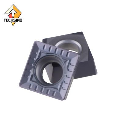 China Internal External Turning Inserts 100% Made In Chinese Factories ZCCCT Carbide Insert Types SPGT090408-PM YB6338 Part-Out Insert For CNC Machine Tool Holders for sale