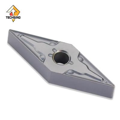 China CNC Lathe Machine Durable and Anti-collapse Inserts VNMG160404-PM YBD052 35Degree Rhombus External Turning Inserts For Steel Materials for sale