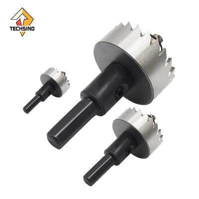 China PIPE HSS High Speed ​​Steel Hole Saw Cutting Kit Drill Bits Opener Cutter Hole Saw Kit For Stainless Steel OEM Customized for sale