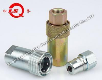 중국 Carbon Steel Quick Connect Hydraulic Fittings LSQ-S7 Prevent Uncoupled Leakage 판매용