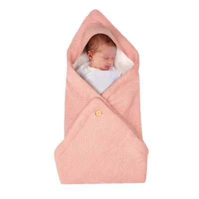 China Breathable Single Baby Sleeping Bag One Button Kick Proof Baby Blanket for sale