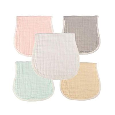 China Washable Burp Cloth 100% Cotton Anti-Bacteria For Newborns Muslin Burb Fabrics Wholesale 200g Baby Bibs Bandana Cotton Baby Bibs CIS China for sale