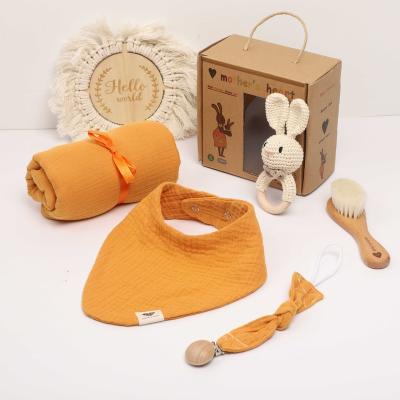 China 100% Eco-friendly Gift Sets For A Newborn Baby Cotton OEM Services for sale