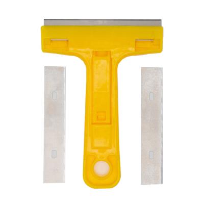 China Decoration Cleaning OEM ABS 100mm blade Cleaning Scraper Glass/Decoration/Wall Scraper for sale