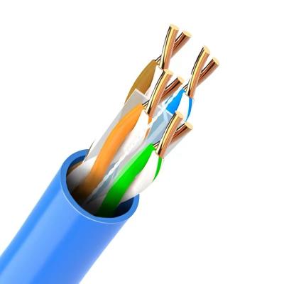 China Telecom communication customized high quality 305meter roll indoor bare UTP PVC jacket cat623AWG 4pair CCA network cable telecom cable for sale