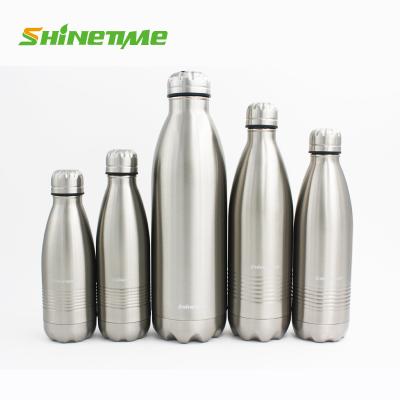 China Sustainable Factory Direct Cola Shaped Leakproof Designed Stainless Steel Water Bottle Led Insulated for sale