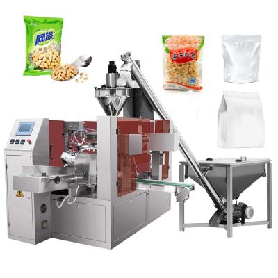 China Food Premade Stand Pouch Doy Pack Mini Bean Dairy Dry Baby Milk Powder Filling Packing Machine for sale