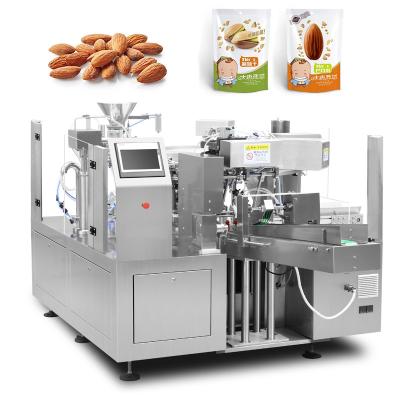 China Automatic Food Package Dried Fruit Nuts Cashew Nuts Snacks Dry Packing Machine for sale