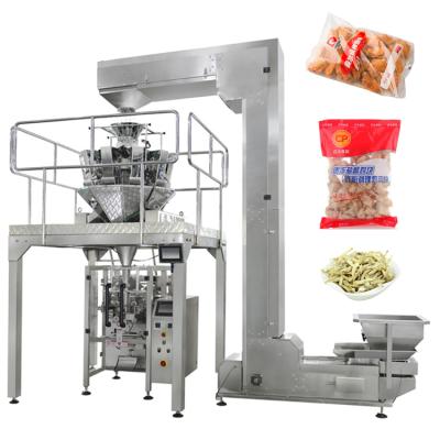 China Automatic Potato Chips Snack Packing Food Popcorn Chips Machine for sale