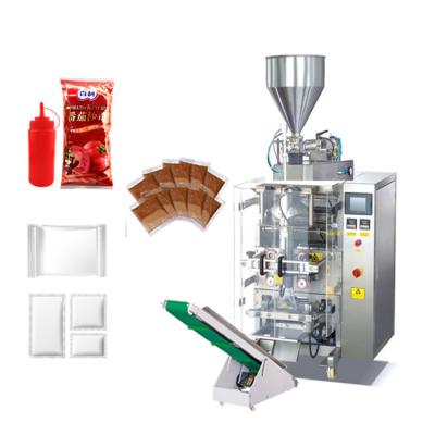 China Honey High Viscosity Detergent Liquid Soap Viscous Filling Automatic Dishwashing Hand Food Bag Washing and Sealing Machine for sale