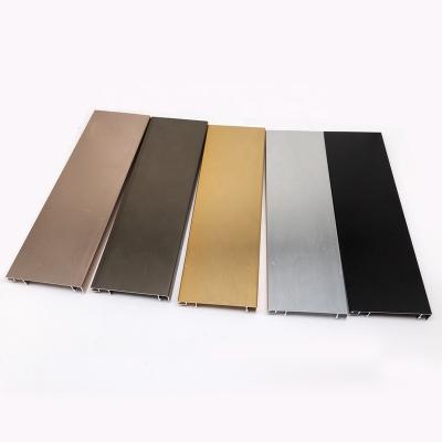 China Aluminum Alloy Modern Metal Skirt Excellent Skirting Board Cheap for sale