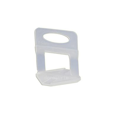 China Modern 0.5mm Customized Color Tile Leveling System Clip for sale