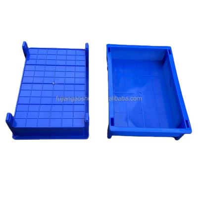 China Battery Box Electronic Components Boxed Storage Shelf Component Component Bins For Logistics Industrial Plastic Portable Stackable Packaging for sale