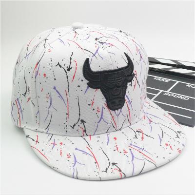 China Wholesale 6 Panel Hip Hop Boy Custom Flat Dad Hats Dongguan Leather Patch Logo Basketball Snapback Baseball Cap For Men for sale