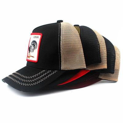 China Men's High Quality COMMON Mesh Baseball Cap Embroidered Patch Logo Foam Trucker Hat For 5 Panel Summer Sports Fashion for sale