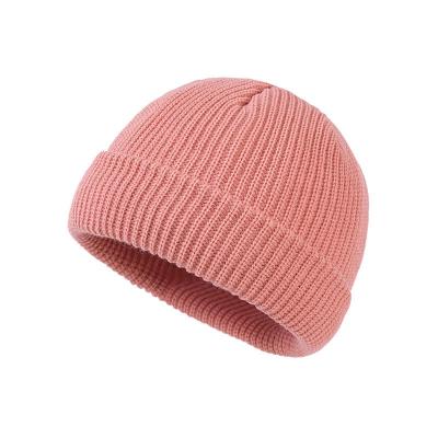 China 100% cotton fashion vintage white plain winter ladies multi color brimless warm high quality custom made COMMON hat Beanie Cap For Woman for sale