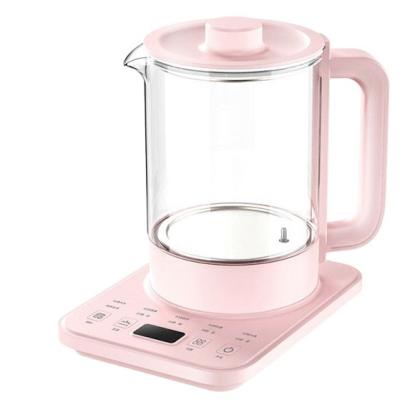 China Temperature Control Hot Selling Infuser Health Pot Electric Glass Maker Supply Health Pot for sale