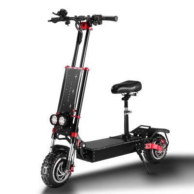 China 2021 Hot Sale 60v 38ah Lithium Battery Long Range 5600w Unisex Street Electric Scooter Full Suspension Folding Off Road Scooter for sale