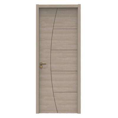 China Waterproof Prefinished Compound Interior Door WPC Wood Door for sale