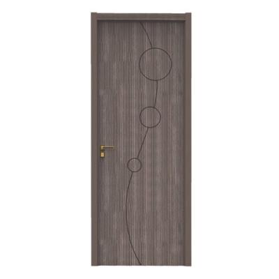 China China New Waterproof Modern Interior Wooden Composite Door Factory WPC Plastic Doors for sale