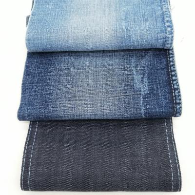 China New Style Breathable Wholesale Yarn Dyed Cotton Wicking Spandex Denim Fabric For Russia for sale