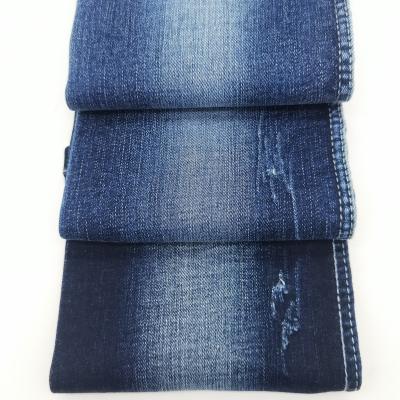 China Fashion Breathable Women Stretch Twill Recycled Textile Denim Fabric Made In China for sale