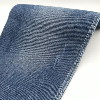 China Breathable New Style High Spandex Twill Weave Denim Fabric Stock For Jeans for sale