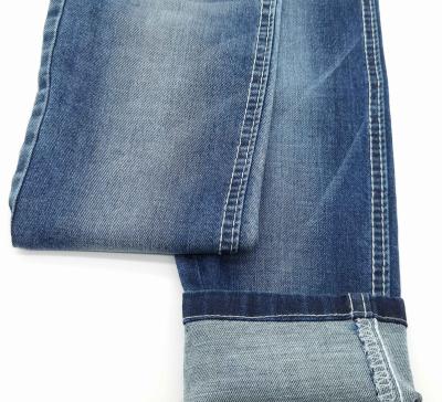 China Breathable Stretch Twill Weave Denim Fabric Medium Stock For Design Jeans for sale