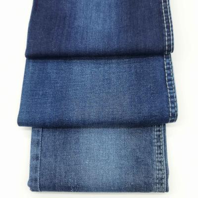 China Low stretch twill weave style denim fabric new 2021 breathable for mens jeans for sale