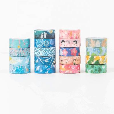 China ANTISTATIC Customized Printed Scrapbook Washi Paper Tape To Kid DIY for sale