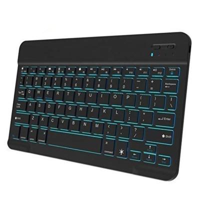 China New 2021 Wireless Laptop Wireless Keyboard Backlit Blue Tooth Mini Keyboard Rechargeable For 7 Inch 10inch Tablet PC for sale