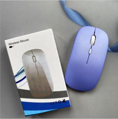 China White Wireless 3D Mouse For MacBook PC Laptop Gamer Tooth V5.0 Mouse Blue Rechargeable Desktop for sale