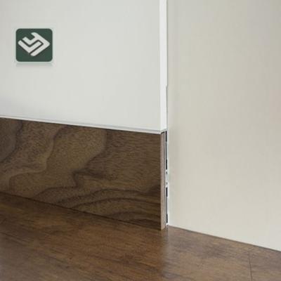 China Custom Product Customized Aluminum Skirting Board Flooring Aluminum Skirting Board Profile for sale