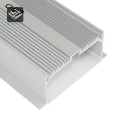 China Custom 70 mm X 70 mm T5 Aluminum Radiator Profile Radiator 6063 Radiator for sale