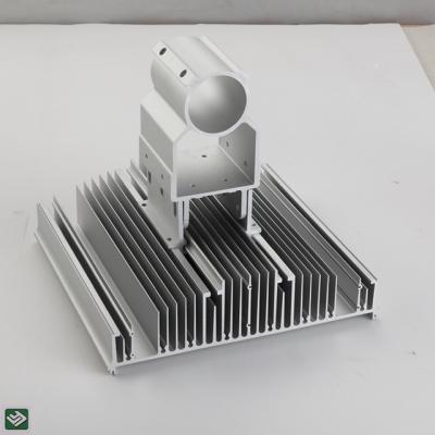 China Custom Aluminum Heat Sink Radiator For Aluminum LED Street Light Extrusion Press for sale