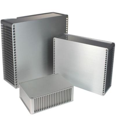 China Heat Resistance Foshan Hottest Anodizing Aluminum Box Aluminum Heatsink Aluminum Enclosure Extrusion for sale