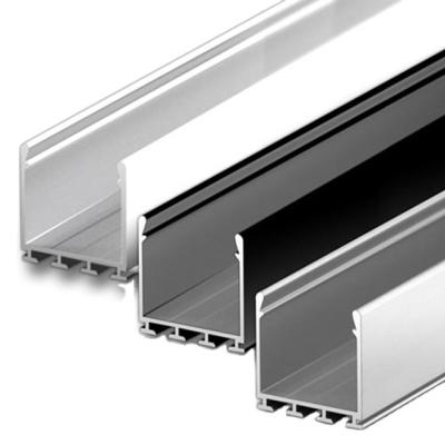 China Decorations Custom Extrusion LED Aluminum Light Enclosure Anodized Aluminum Housing Profiles For Lighting for sale