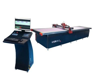 China Excellent Fabric Flatbed Cutter Hotels Cnc Digital CNC Single Ply Materials Soft Cutting Cutting Machine for sale