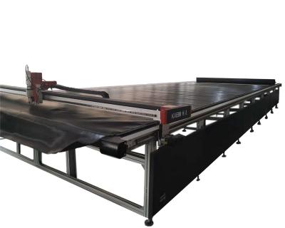 China Hotels Fabric Cutter CNC Digital Cutter 2500*1600mm High Quality Slitting Machine Cutting Table Long for sale